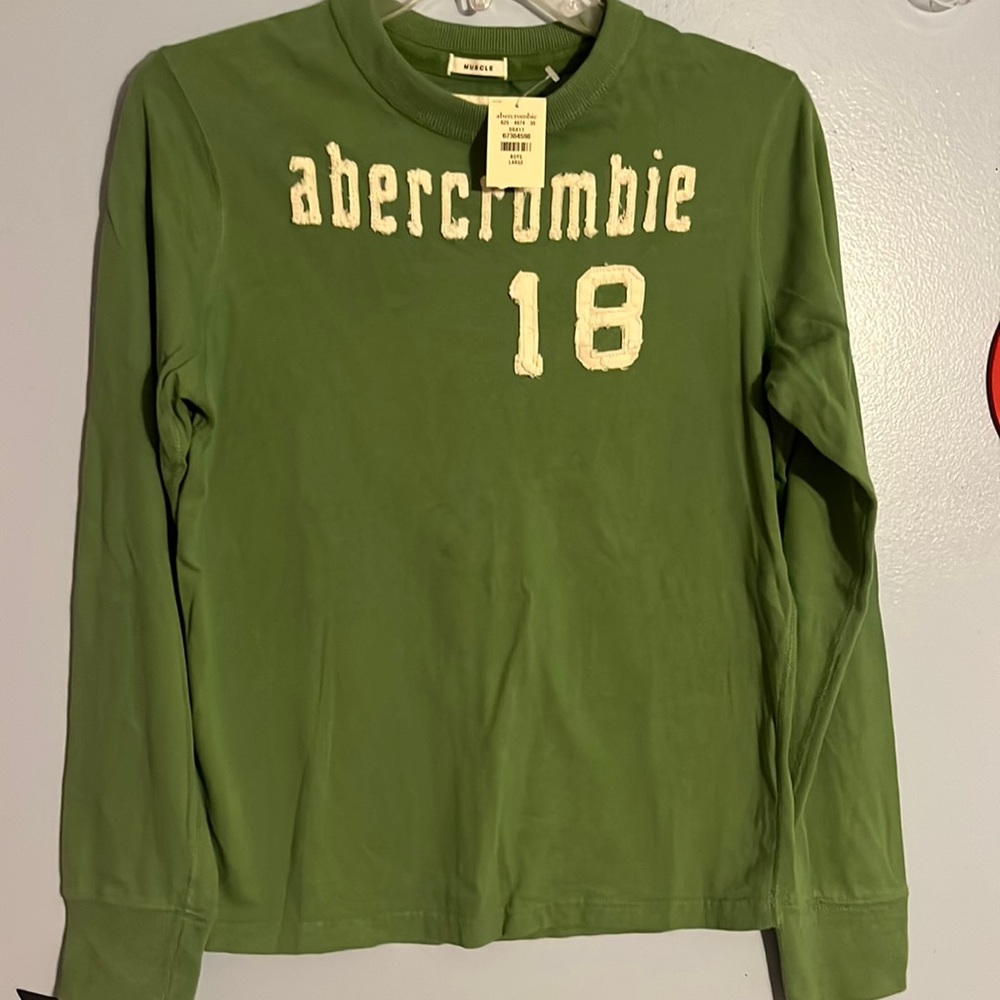 Abercrombie Size Large (Boys) New long sleeve shirt